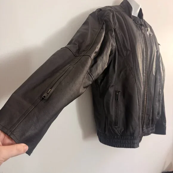 Vintage Harley-Davidson Riders Club Genuine Leather Jacket | XL - Picture 4 of 12